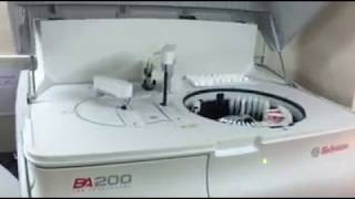 BioSystems BA200 biochemistry analyzer [upl. by Hulburt]