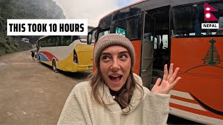 12 Luxury Bus from Kathmandu to Pokhara Nepal [upl. by Delmar]