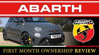 Abarth 595 Competizione First Month Ownership Review [upl. by Anined]