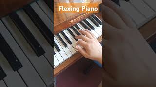 Flexing on piano part 3 coversong piano music pianomusic arpeggios arpeggiator majorchords [upl. by Kluge]