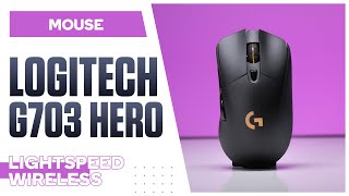 LOGITECH G703 HERO LIGHTSPEED  QUICK REVIEW [upl. by Loni]