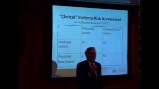 John Monahan presents Sentencing Risk Assessment amp ReOffending Stanford March 2013 [upl. by Slaughter828]