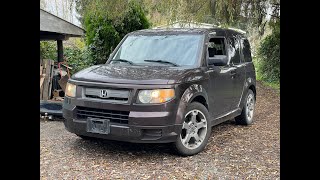 07 Honda Element SC K24 Engine Test Run Video [upl. by Oijile132]