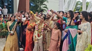 Madhu gowda marriage Happy moments with friends  Madhu gowda marriage [upl. by Nalahs]