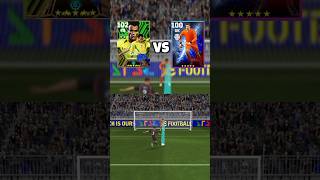 Cafu vs T Courtois penalty kick 🔥 efootball pes vs shorts efootball2025 [upl. by Enar]