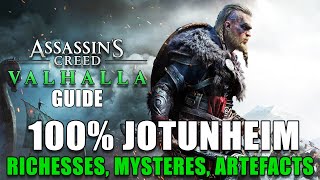 ASSASSINS CREED VALHALLA  100 JOTUNHEIM  Richesses Mystères Pierre de sang dYhmir GUIDE [upl. by Alistair]