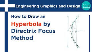 Hyperbola by directrix and focus method [upl. by Hite795]