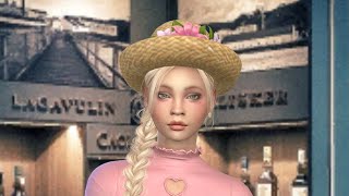 Francisca Olsons CAS Test  Sims 4 Custom Character [upl. by Edrahc952]