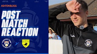 POST MATCH REACTION WITH ASHTON BLOGG  🆚 NEWMARKET TOWN H 2ND QUALIFYING ROUND FA CUP  140924 [upl. by Jermyn]