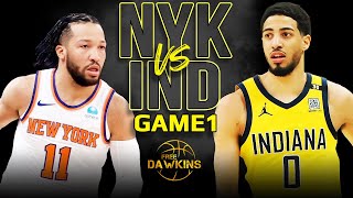 New York Knicks vs Indiana Pacers Game 1 Full Highlights  2024 ECSF  FreeDawkins [upl. by Rollie]