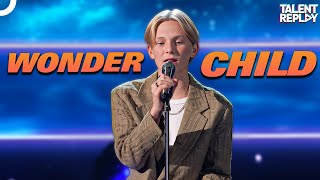 14YearOld Prodigy Reids Uncanny Voice  Americas Got Talent [upl. by Crandell]