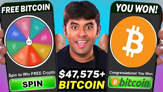 Get Free BITCOIN Automatically 47500 Earn 1 BTC In 1 Day [upl. by Arvid666]