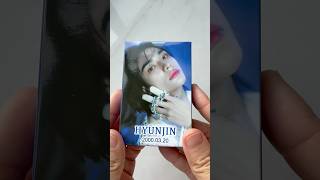 1 Stray Kids Hyunjin LOMO card🤩straykids hyunjin felix chkchkboom lomocards jyp seungmin [upl. by Judenberg]