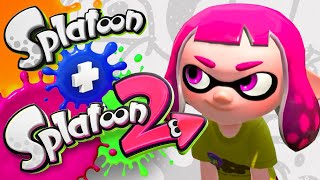 Splatoon 1 amp 2  Full Game 100 Walkthrough [upl. by Amr799]