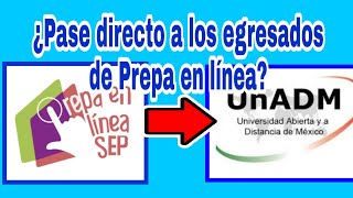 Proceso de admisión UnADM de los egresasdos de Prepa en Línea SEP [upl. by Refanej]