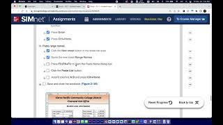 05 SIMnet Excel Ch 2 Guided Project 2 3 part 5 gomel [upl. by Cathee]