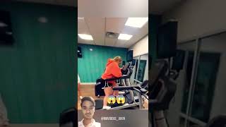 Mistake on treadmill😱😱😱 greenscreen sports motivationreaction viralvideo shorts youtubeshorts [upl. by Denis922]