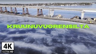 Kruunuvuorensilta  4K drone [upl. by Maloy]