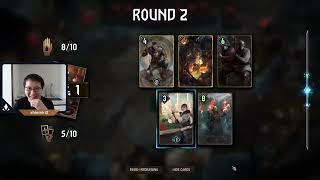 Push 3 Cards Down Erland Muta Shupe NR  Gwent Pro Rank Gameplay [upl. by Vivienne]