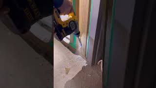 carpentry Canada tools dewalt drill thebest constructioncanada framing fyp [upl. by Bergmans848]