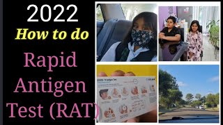 How to do RAT rapid antigen test for kids First day of school 2022 [upl. by Gordan]