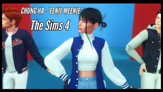 CHUNG HA  EENIE MEENIE  The Sims 4  Dance Animation [upl. by Nanette]