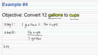 How to Convert between US units of Measurement [upl. by Aititel]