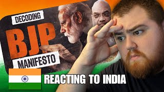 What Is Modi Promising BJP Manifesto Explained In Detail  Think School Reaction 🇮🇳 india [upl. by Gearalt901]