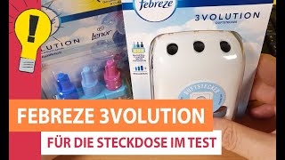 Febreze 3Volution Duftstecker Aprilfrisch im Test Anleitung mit Inbetriebnahme und Einstellungen [upl. by Yddur]