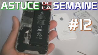 Changer la vitre arrière de son iPhone 44S  ADLS 12 [upl. by Ynetsed]