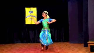 Sonali Skandan  Bharatanatyam  Manavi Varnam [upl. by Ainiger]