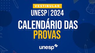 Vestibular Unesp 2024 divulga datas de inscrições e provas [upl. by Aniluj400]