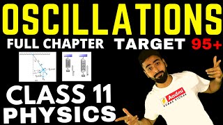 OSCILLATION  PHYSICS CHAPTER 14  CLASS 11 COMPLETE CHAPTER IN 1 SHOT [upl. by Crary]