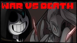 War Vs Death Reapertale Comic Dub [upl. by Caren]