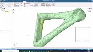 Ansys V12 Topologieoptimierung 2 [upl. by Ruenhcs]