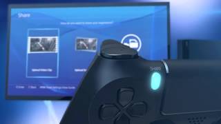 PS4  How to use the share button Tutorial [upl. by Enra937]