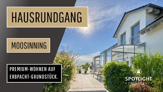 Videorundgang PremiumEinfamilienhaus in Moosinning auf Erbpachtgrundstück [upl. by Pauletta394]