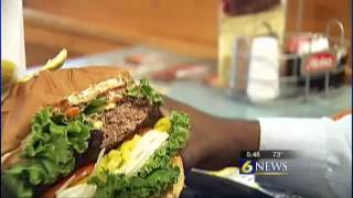 Clearfield restaurant offers biggest burger challenge [upl. by Yhotmit57]