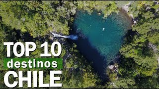 TOP 10  OS MELHORES LUGARES do CHILE [upl. by Mortie623]