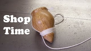 How To Make A Wooden Spin Top [upl. by Teryl]