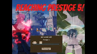 Reaching Prestige 5 in untitled attack on titan uaot [upl. by Peih]