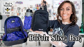 An Everyday and Travel Bag That ALSO Holds Your Bottle Bottle Up Sling  Let’s Sewcialize  Bee Box [upl. by Stoat]