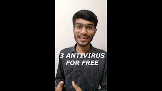 3 ANTIVIRUS FOR FREE 🔥👨‍💻 shorts youtubeshorts antivirus [upl. by Ark]