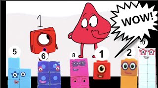 Numberblock Toys React to Fanmade Art Part 1 [upl. by Nodal]