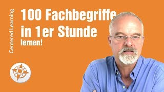 100 Fachbegriffe lernen in 1 Stunde – Geht das – ja [upl. by Lull32]