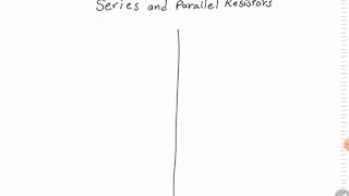 Series and Parallel Resistors مقاومات التوالي والتوازي [upl. by Hayotal224]