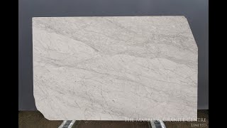 White Carrara C Extra 1st block no 14876 30mm honed slabs [upl. by Retlaw141]