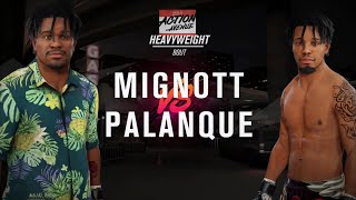 UFC Squad Tournament 4 Round 2 Fight 1 Justin quotChipquot Mignott vs Kyle quotSix Pathsquot Palanque [upl. by Martinsen]