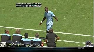 Balotelli Failed Trick Shot and Substitution [upl. by Carrelli195]