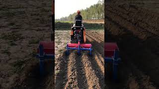 works of Tianniu Crawler Microtillage Rotary Tiller Crawler rotary tiller microtiller Aihesou [upl. by Merete425]